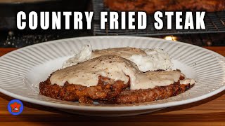 Classic Southern Favorite Country Fried Steak [upl. by Enialed478]