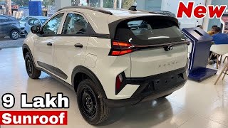 New TATA NEXON 2024 Updated New Model White Colour  Nexon 2024 Smart Plus S Review [upl. by Etteyafal481]