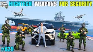 GTA 5  MICHAEL BUYING POWERFUL WEAPONS TO BODYGUARDS  GTA 5 GAMEPLAY 629 [upl. by Enoitna]