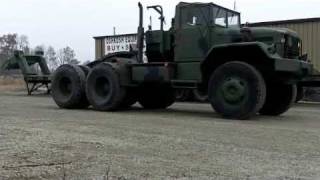 M123A1C 10 Ton 6x6 Tractor Truck [upl. by Frants901]