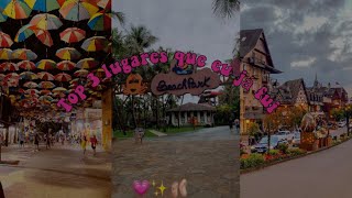 ✨ Top 3 lugares que eu já fui  Gramado  Recife  Beach Park [upl. by Adnwahsar]