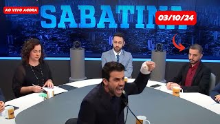 EXCLUSIVO SABATINA PABLO MARÇAL AO VIVO AGORA Entrevista COM PABLO MAÇAL [upl. by Nussbaum]