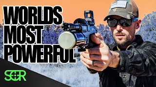 Most POWERFUL Air Pistol in the WORLD  a TRUE Handgun the BampW M50 [upl. by Chantalle]