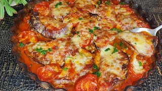 Niente frittura 😍 Se hai le melanzane e la carne macinata fai questa ricetta facile e deliziosa [upl. by Yelyac]