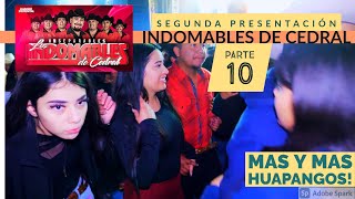 10  SEGUNDA PRESENTACION  LOS INDOMABLES DE CEDRAL EN CORTE 1°  BAILAZO [upl. by Gearhart]