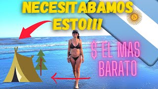 💰FUIMOS al CAMPING MAS BARATO DE LA COSTA ARGENTINA Y ASÍ NOS FUE😲🌄 [upl. by Ash]