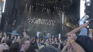 ghostemane Mosh Pit  Louder Than Life Festival 22 Live set 9242022 [upl. by Mahda]