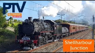 Pauls Train Vlog 1005 Shellharbour Junction [upl. by Aksel]