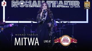 Mitwa  Live  Amazon Great Indian Festival  Monali Thakur  Kabhi Alvida Naa Kehna [upl. by Cathe]