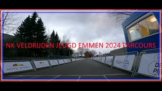 NK VELDRIJDEN JEUGD EMMEN PARCOURS 2024 [upl. by Harret]