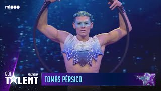 Tomás Pérsico  Contorsionista y acrobacia  4tos  Got Talent Argentina 2023 [upl. by Anig519]