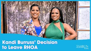 Kandi Burruss Opens Up About Her Decision to Leave ‘Real Housewives of Atlanta’ [upl. by Pauwles]