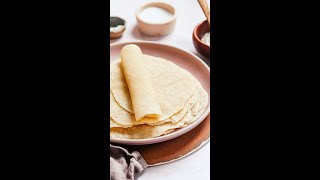 Cassava Flour Tortillas GrainFree  Minimalist Baker Recipes [upl. by Eeznyl236]