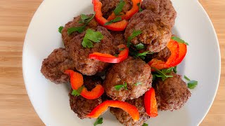 Quick Meatballs Recipe Haitian Meatballs [upl. by Negroj]