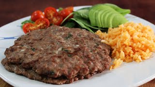 Receta de milanesas de carne molida de res ¡Receta fácil rápida y deliciosa 😱🥩😋 [upl. by Ilil]