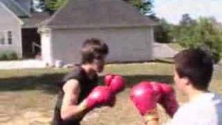 Backyard Boxing Championship Fight [upl. by Lenor]