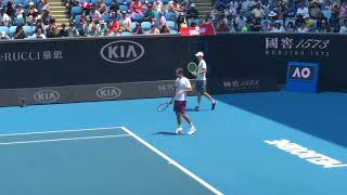 Roger Federer Vs Goffin Practice Match Australia Open Highlights With Entering The court LIVE [upl. by Kira]