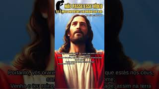 JESUS ENSINA A ORAR  PAI NOSSO jesus biblia deus [upl. by Janene366]