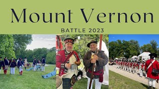 Mount Vernon’s Rev War Weekend 2023 [upl. by Ahsemak]