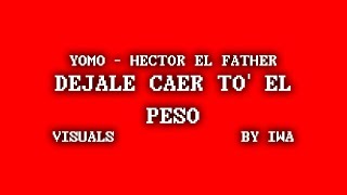 DEJALE CAER TO EL PESO  Yomo Hector El Father VISUALS [upl. by Nabatse264]