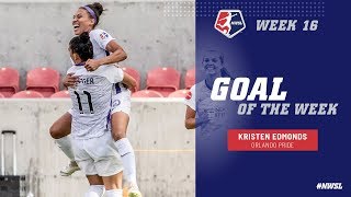 Week 16 Goal of the Week  Kristen Edmonds Orlando Pride  NWSL 2018 [upl. by Beret]