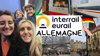 Interrail en Allemagne ICE SBB CFF FFS [upl. by Nauqas852]