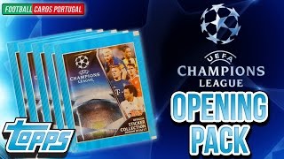 Topps CHAMPIONS LEAGUE 201617  Opening PACKS [upl. by Elokcin]