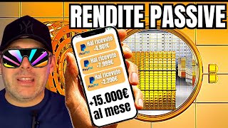 RENDITE PASSIVE con 0€ 🤑Ti insegno come fare [upl. by Stacey8]