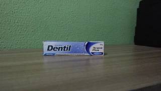 Creme Dental sem fluor Dentil com Xilitol [upl. by Adnamma199]