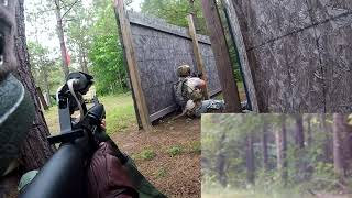 Initial Assault at sector9 6 year anni event  EampC M16  AirsoftAL [upl. by Pillihp284]