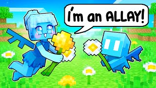 Playing as a HELPFUL Crystal ALLAY in Minecraft [upl. by Fagin]