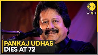 Pankaj Udhas the famous Ghazal and playback singer dies at 72  WION [upl. by Siurad454]