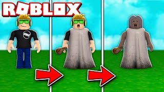 SIMASGAMER TRANSFORMING INTO GRANNY in ROBLOX [upl. by Ayhdnas306]