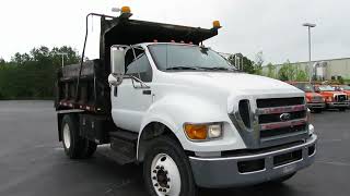 FOR SALE 2009 FORD F750 SUPER DUTY BUCKET TRUCK WITH DUMP BODY [upl. by Zoe]