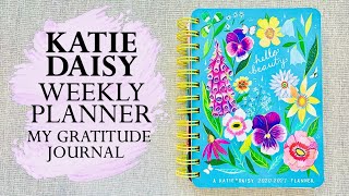 KATIE DAISY PLANNER 20202021 My Gratitude Journal [upl. by Leinadnhoj]