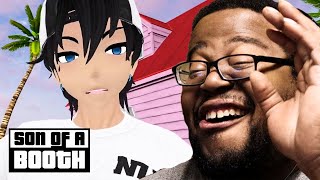 SOB Reacts Omegle But Its Anime By NoLogicDavid Reaction Video [upl. by Deegan]