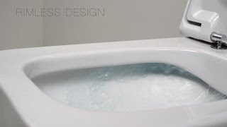 Roca Rimless Toilet Technology [upl. by Elawalo769]