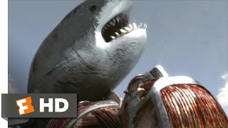 Mega Shark vs Kolossus 910 Movie CLIP  Kolossus Throws Mega Shark into Space 2015 HD [upl. by Oballa607]