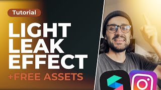 Light Leak Effect  FREE ASSETS ✨  Spark AR Studio Tutorial for Instagram Filters [upl. by Delmor826]