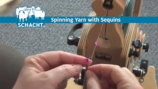 Spinning Yarn with Sequins [upl. by Jeraldine]