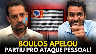 BOULOS PERDE A LINHA E INSULTA MARÇAL NA CÂMARA Eu quero te enfrentar nos debates [upl. by Yaeger854]