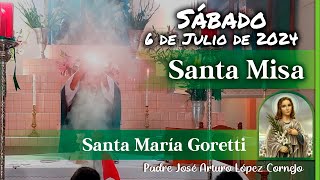 ✅ MISA DE HOY sábado 6 de Julio 2024  Padre Arturo Cornejo [upl. by Petta]