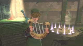 Skyward Sword Cutscenes Harp Lesson [upl. by Nulubez]