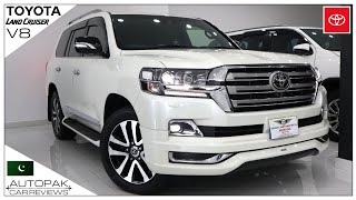 Toyota Land Cruiser ZX V8 G Frontier 2017 Best V8 you can buy  Detailed Review with Price [upl. by Lois]