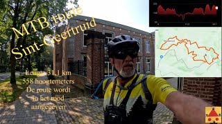 MTB route Sint Geertruid 4K [upl. by Anstus525]