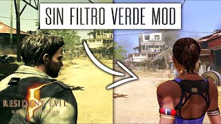 Como Quitar el Filtro Verde de Resident Evil 5 Gold Edition  Instalación y Comparación [upl. by Naman289]