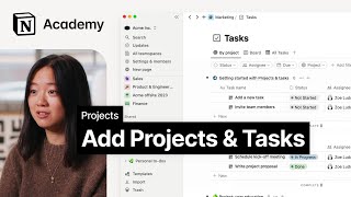 Add projects amp tasks to your workspace [upl. by Paulie709]