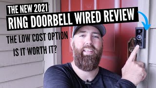 Ring Doorbell Wired Review 2021 Version [upl. by Lyret]