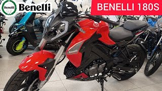 BENELLI 180S 2024 REVIEW Y FICHA TÉCNICA 😍🏍️👌🏻 [upl. by Galer360]