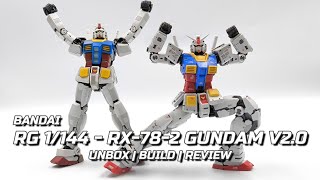 REVIEW BANDAI  RG 1144  RX782 V20  QUICK COMPARISON with V10 [upl. by Yelroc]